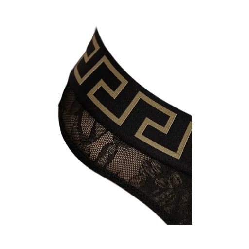 Lace Thong With Medusa