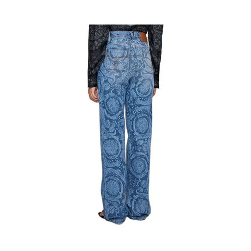 Baroque Print Jeans