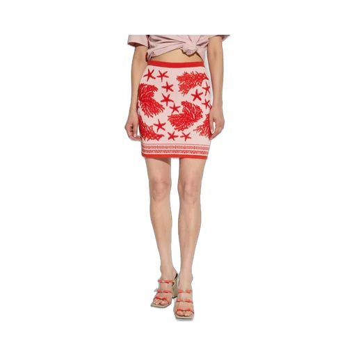 Sequin-Embellished Mini Skirt