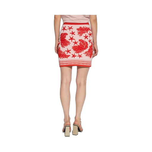 Sequin-Embellished Mini Skirt