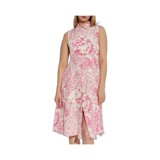 Sleeveless Shirt Dress