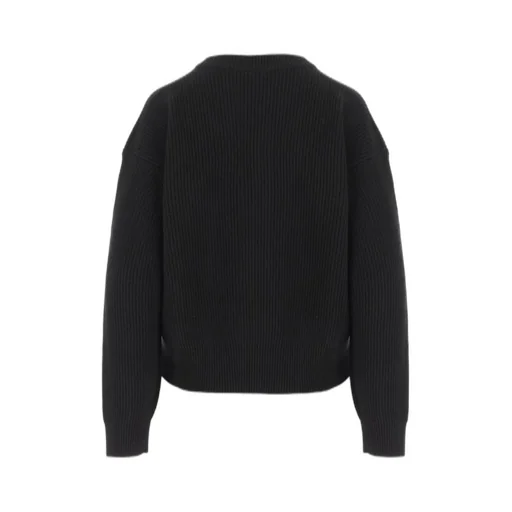 Sweater With Studded Logo