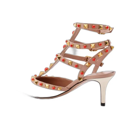 Rockstud Slingback Pumps