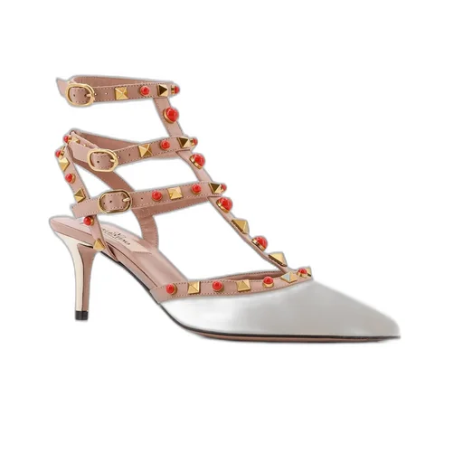 Rockstud Slingback Pumps