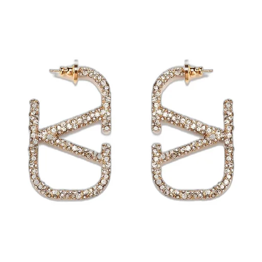 Vlogo Hoop Earrings