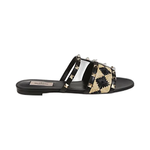 Valentino Garavani Rockstud Slide Sandals