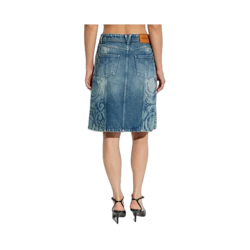 Denim A-Line Skirt