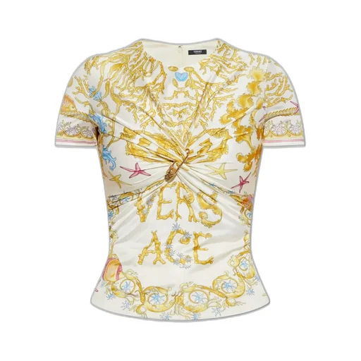 Twisted Medusa Print T-Shirt