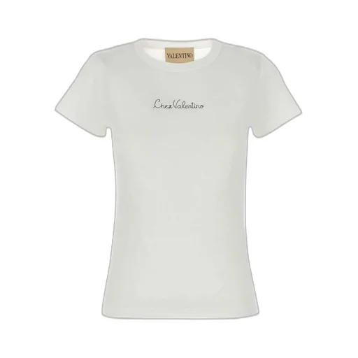 T-Shirt With Print Chez Valentino