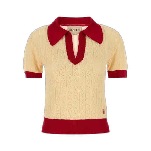 Collared Knit Top