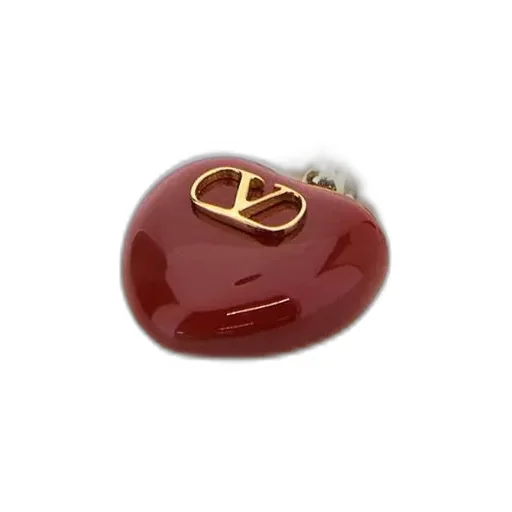 Pearl Necklace With Heart Charm