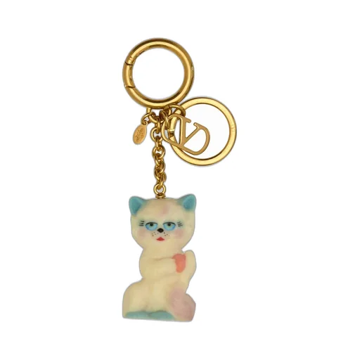 Cat Charm Keychain