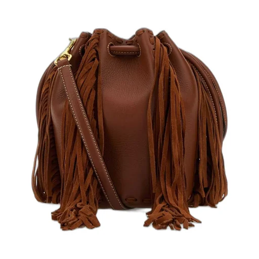 Bucket Bag With Fringes