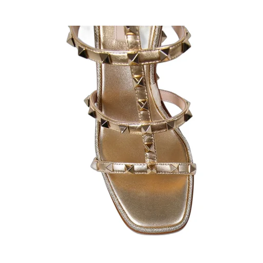 Studded Wedge Sandals