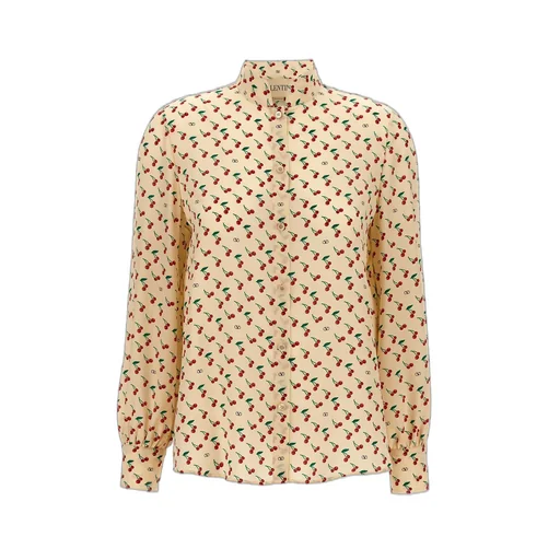 Printed Silk Shirt