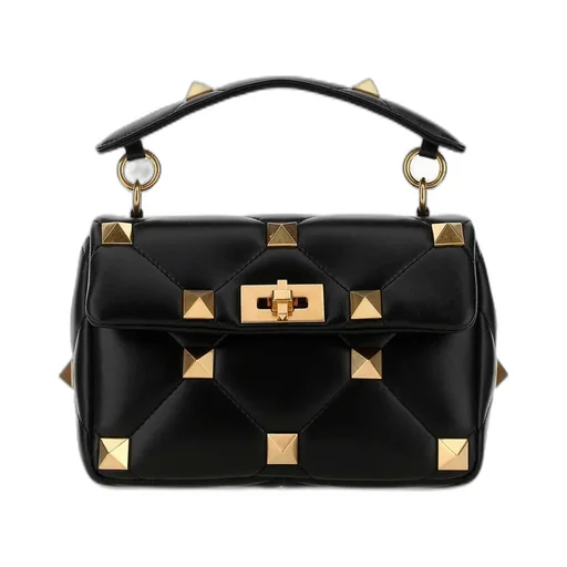 Studded Top Handle Bag