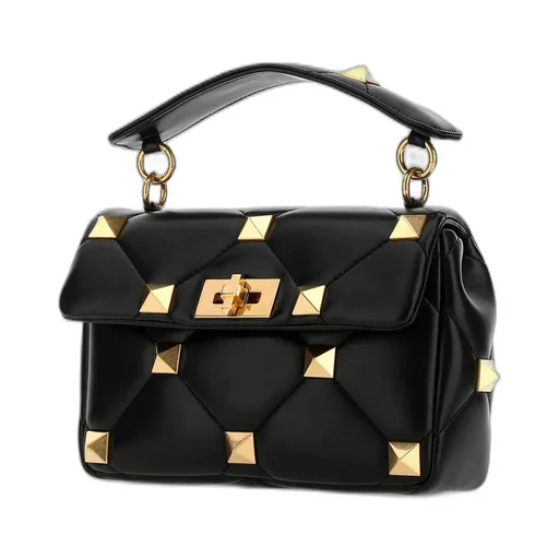 Studded Top Handle Bag