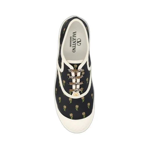 Floral Print Sneakers