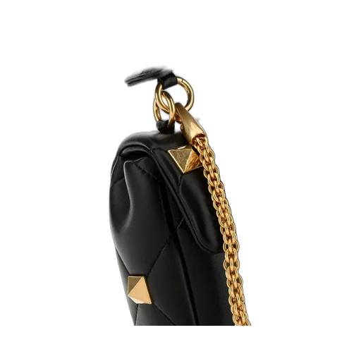 Studded Top Handle Bag