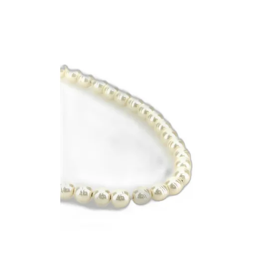 Pearl Necklace With Heart Charm