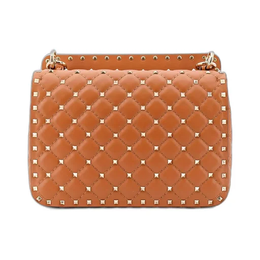 Rockstud Leather Shoulder Bag