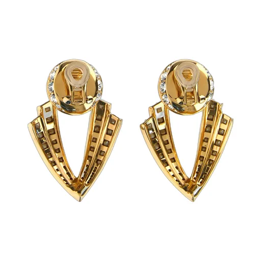 Art Deco Crystal Earrings
