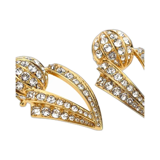 Art Deco Crystal Earrings