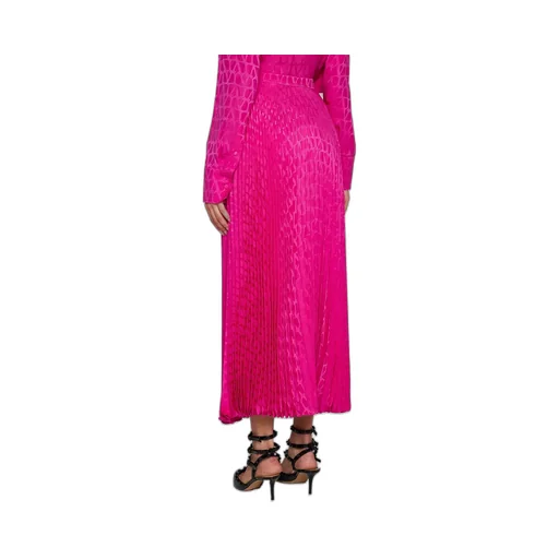 Pleated Midi Skirt