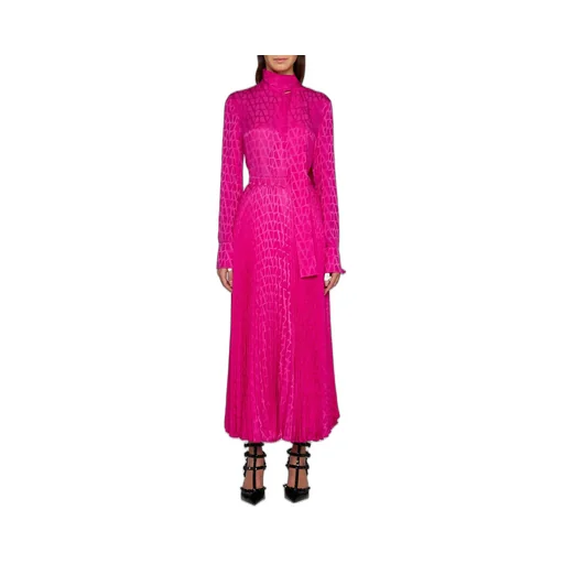 Pleated Midi Skirt