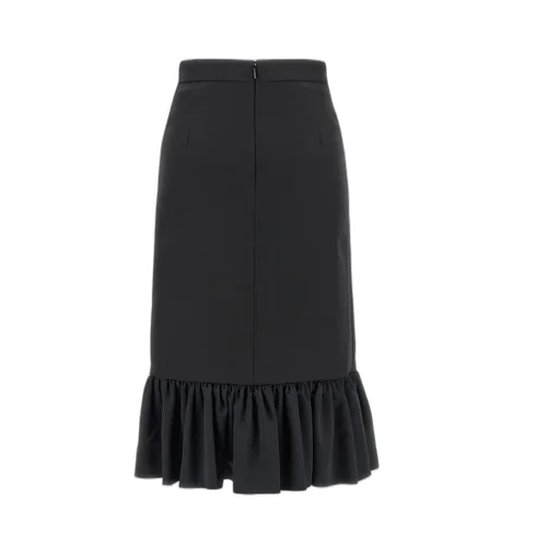 Maxi Skirt With Ruffle Hem