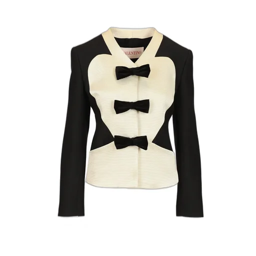 Tuxedo Jacket With Bows