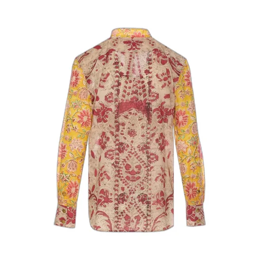 Printed Silk Shirt