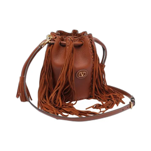 Bucket Bag With Fringes