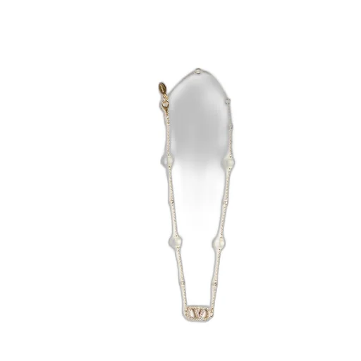 Valentino Garavani Vlogo Chain Necklace