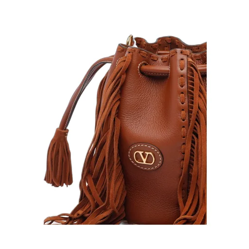 Bucket Bag With Fringes