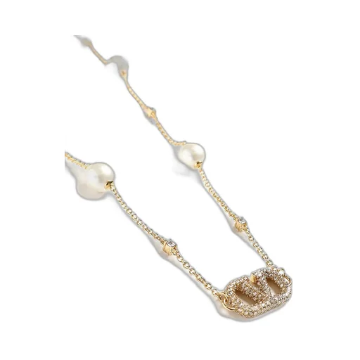 Valentino Garavani Vlogo Chain Necklace