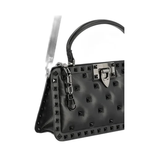 Studded Top Handle Bag