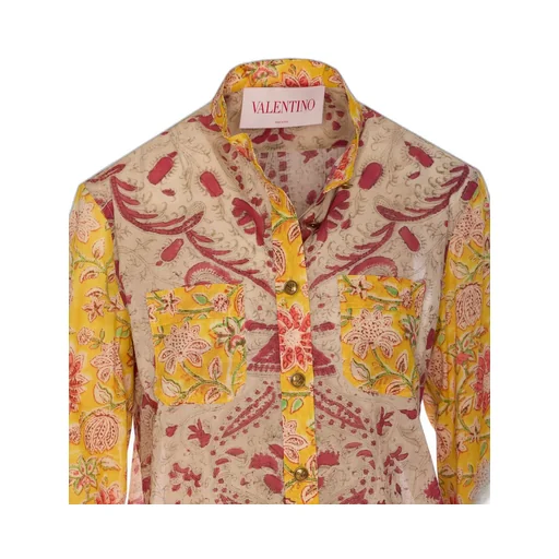 Printed Silk Shirt