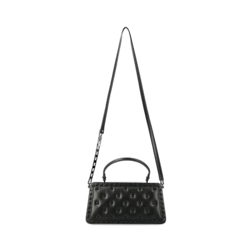 Studded Top Handle Bag