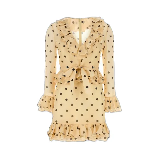 Polka Dot Ruffle Dress