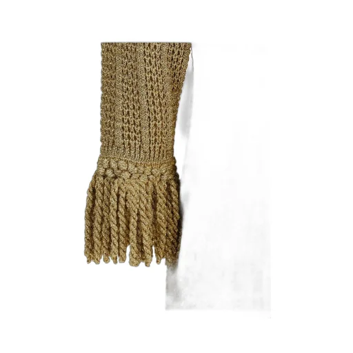 Knit Dress With Tassels