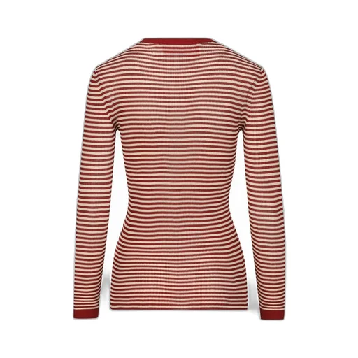 Striped Long-Sleeve Top