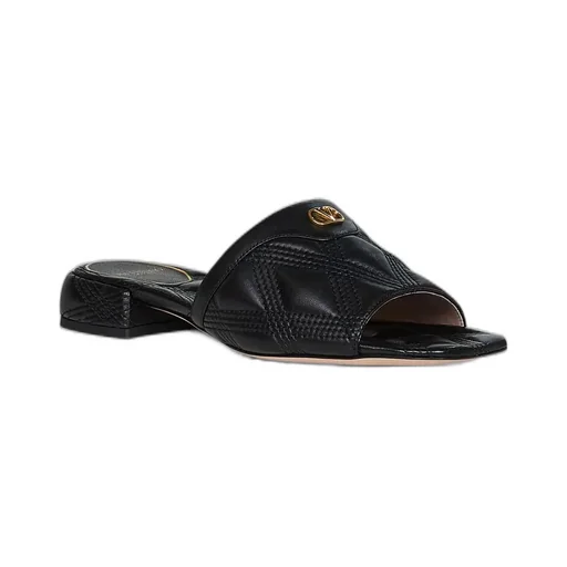 Quilted Slide Sandals