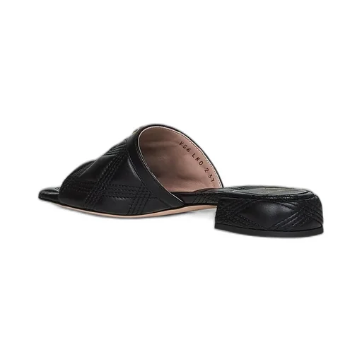 Quilted Slide Sandals