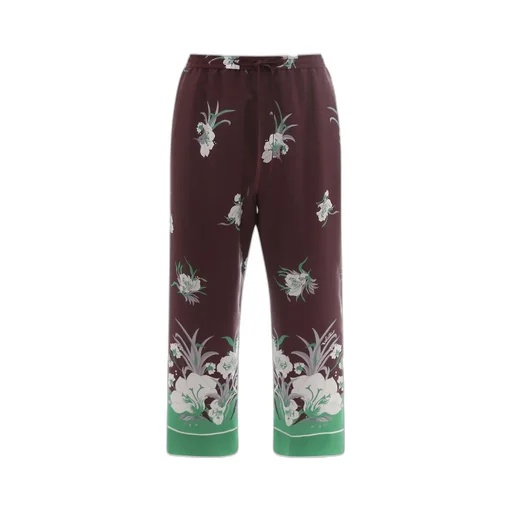 Floral Print Pajama Pants