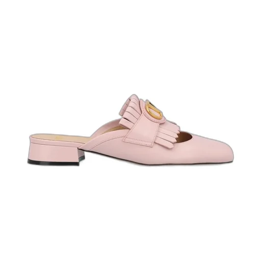 Mules With Fringes And Vlogo
