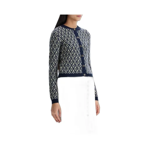 Jacquard Cardigan