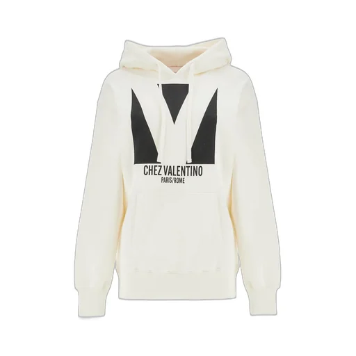 Hoodie With Print Chez Valentino