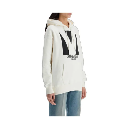Hoodie With Print Chez Valentino