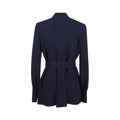 Long-Sleeve Belted Mini Dress
